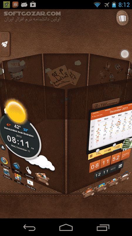دانلود TSF Shell 3D Launcher Prime 3.9.4 for Android +2.2 - دانلود لانچری بسیار زیبا به همراه تمامی پلاگین ها برای اندروید - سافت گذر