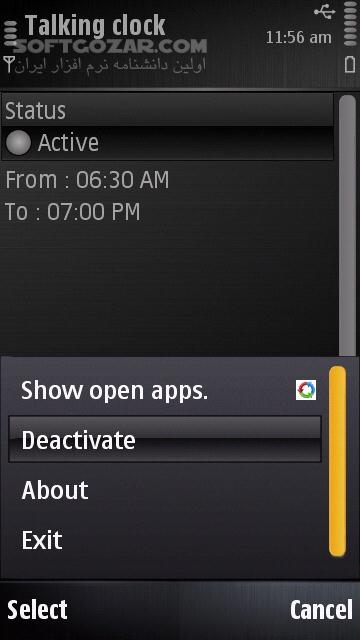 Titus Soft Talking Clock Lite 1 00 for Symbian تصاویر نرم افزار  - سافت گذر