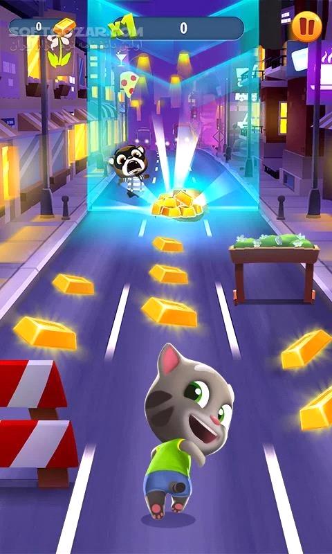 دانلود Talking Tom Gold Run 6.4.0.2467 for Android +4.1 - دانلود تاکینگ تام برای اندروید - سافت گذر