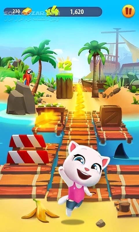 دانلود Talking Tom Gold Run 6.4.0.2467 for Android +4.1 - دانلود تاکینگ تام برای اندروید - سافت گذر