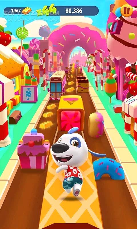 دانلود Talking Tom Gold Run 6.4.0.2467 for Android +4.1 - دانلود تاکینگ تام برای اندروید - سافت گذر