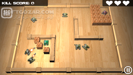 دانلود Tank Hero 2.0.8 / Laser Wars Pro 1.1.8 / 3D 1.5.13 for Android +2.3 - دانلود بازی جنگ تانک ها با سه ورژن برای اندروید - سافت گذر