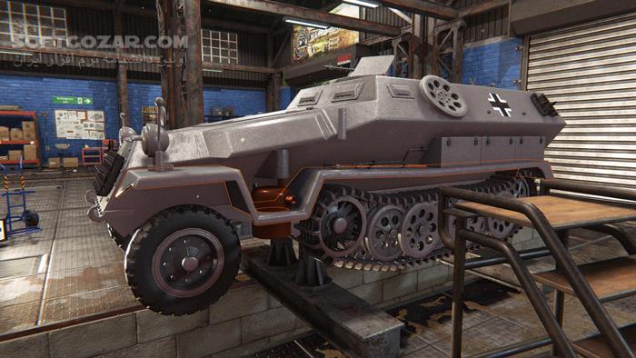 دانلود Tank Mechanic Simulator First Supply v1.3.2.2 + Update v1.3.4.1 - دانلود بازی تانک برای کامپیوتر - سافت گذر