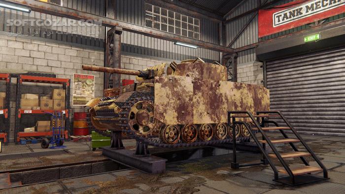 دانلود Tank Mechanic Simulator First Supply v1.3.2.2 + Update v1.3.4.1 - دانلود بازی تانک برای کامپیوتر - سافت گذر