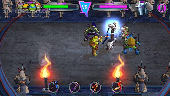 دانلود Teenage Mutant Ninja Turtles Portal Power - دانلود بازی بازی لاک پشت های نینجا - سافت گذر