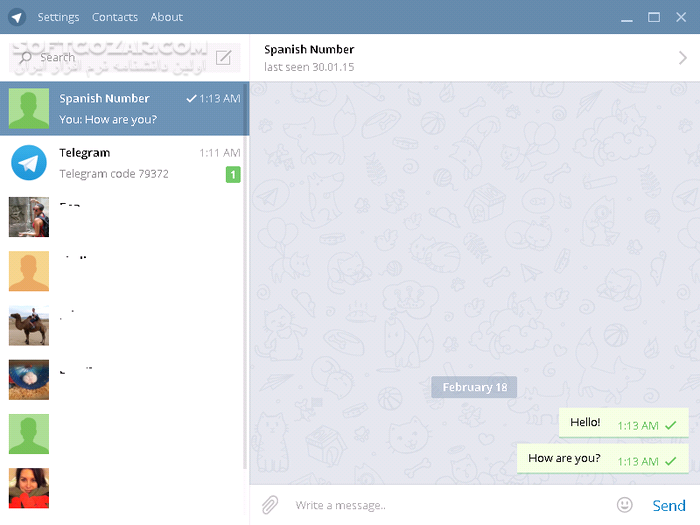 دانلود Telegram Desktop 5.10.4 Win/Linux/Mac + Portable - دانلود تلگرام - سافت گذر