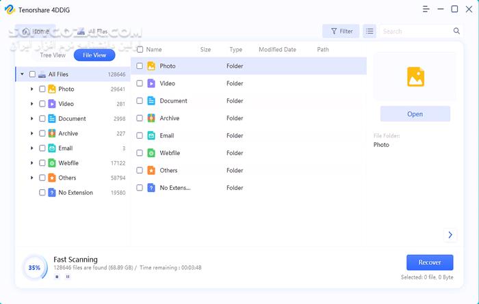 دانلود Tenorshare 4DDiG 9.9.1.6 - دانلود ریکاوری فایل های پاک شده - سافت گذر