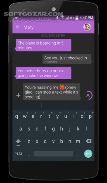 دانلود Textra SMS Full 4.77 for Android +7.0 - دانلود ارسال اس ام اس برای اندروید - سافت گذر