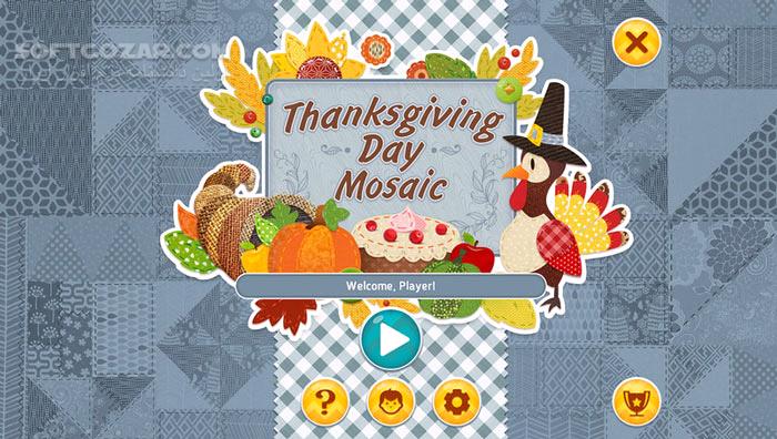 دانلود Thanksgiving Day Mosaic - دانلود بازی پازل روز شکرگزاری - سافت گذر
