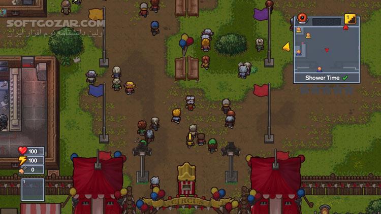 دانلود The Escapists 2 - Wicked Ward + Updates - دانلود بازی فرار از زندان - سافت گذر