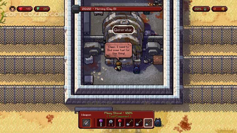 دانلود The Escapists - The Walking Dead - دانلود بازی فرار از زندان - سافت گذر