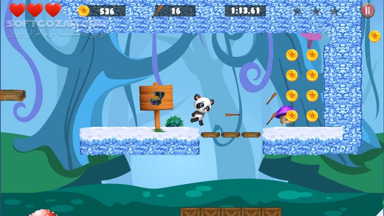 دانلود The Incredible Adventures of Super Panda + Update - دانلود بازی کودکانه برای کامپیوتر - سافت گذر