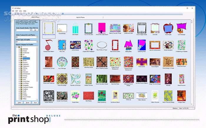 دانلود The Print Shop 23.1.1 Deluxe - دانلود پرینت شاپ - سافت گذر
