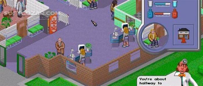 دانلود Theme Hospital - GOG Classic - دانلود بازی طنز مدیریت بیمارستان - سافت گذر