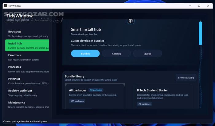 دانلود TidyWindow 3.9.2 - دانلود بهینه سازی ویندوز - سافت گذر