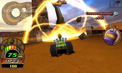دانلود Tiki Kart 3D 7.2 for Android +2.3 - دانلود ماشین های جنگجو برای اندروید - سافت گذر