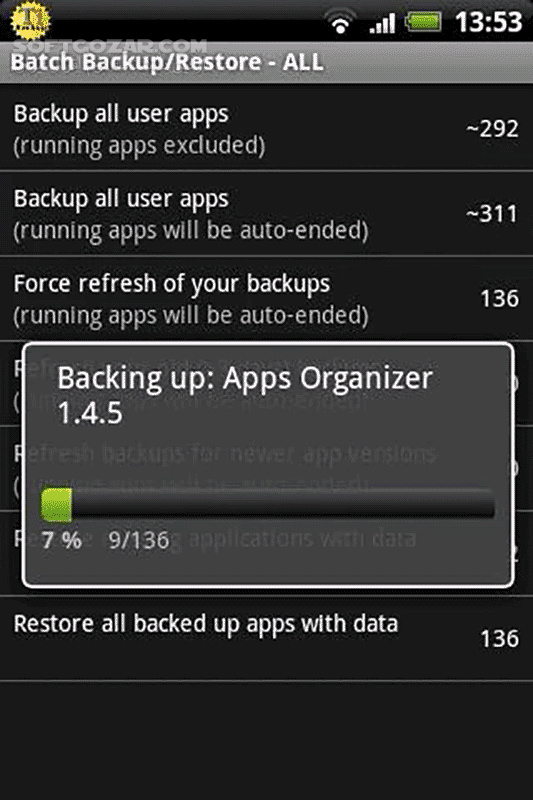 Titanium Backup Pro 8 4 0 2 Full Pack for Android 1 5 تصاویر نرم افزار  - سافت گذر