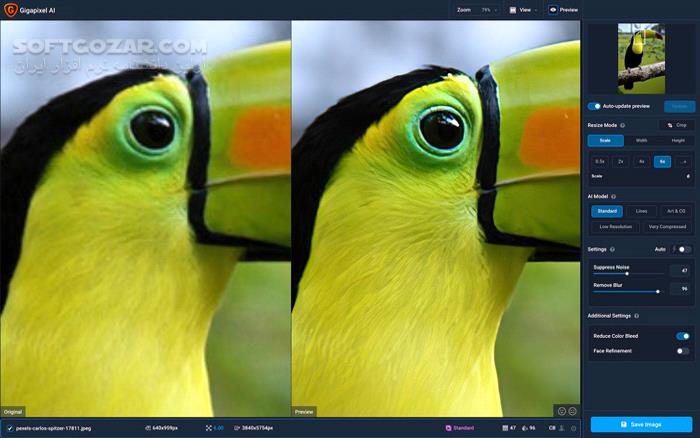 دانلود Topaz Gigapixel AI 8.2.3 (x64) - دانلود بزرگ کردن عکس بدون افت کیفیت - سافت گذر