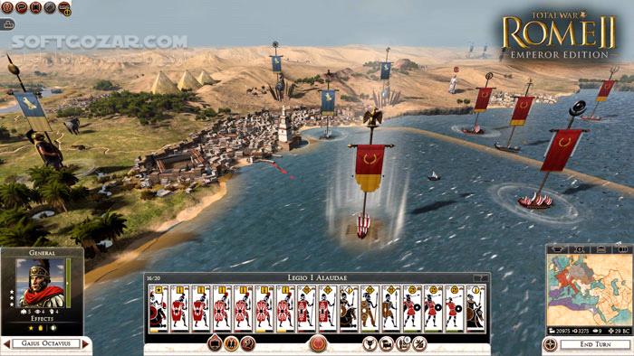 Total War ROME II Emperor Edition Update v2 2 0 Incl DLC تصاویر نرم افزار  - سافت گذر