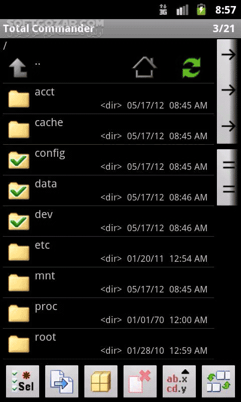 دانلود Total Commander 3.60b4d for Android +1.5 - دانلود فایل منیجر توتال کامندر برای اندروید - سافت گذر