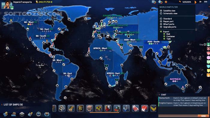 دانلود TransOcean 2 - Rivals with Update v1.0.8 - دانلود بازی شبیه ساز تجارت با کشتی - سافت گذر