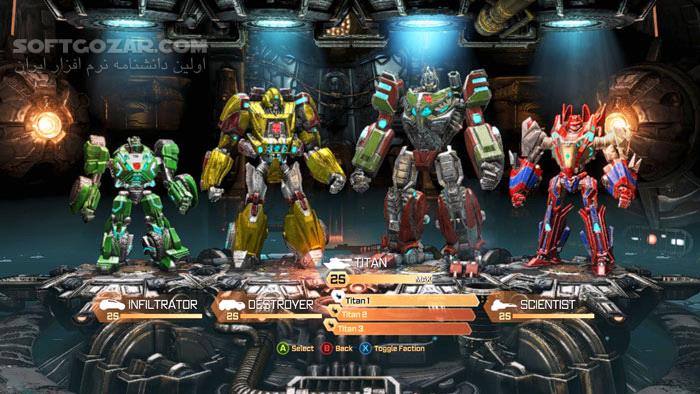 دانلود Transformers - Fall of Cybertron - دانلود بازی ترانسفورمرز - سقوط سایبرترون - سافت گذر
