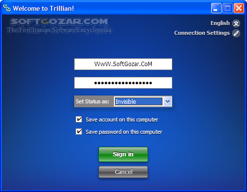 دانلود Trillian Pro 6.0 Build 61 + Yahoo Emoticons - دانلود مسنجر چند کاره تریلیان - سافت گذر