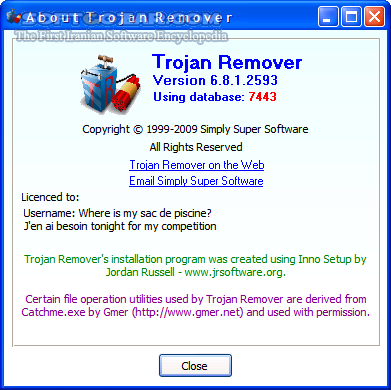دانلود Trojan Remover v6.9.4.2943 Portable - دانلود قوی‌ترین و دقیق ترین نرم افزار شناسایی انواع تروجان  - سافت گذر