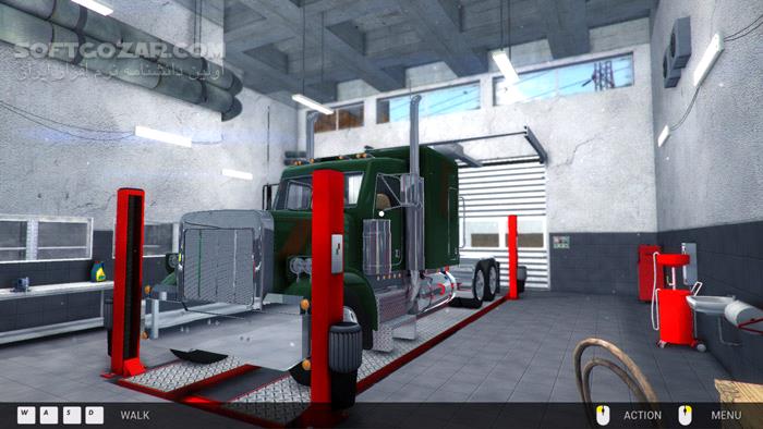 دانلود Truck Mechanic Simulator 2015 - دانلود بازی شبیه‌ساز تعمیر و مکانیک انواع کامیون - نسخه‌ی 2015 - سافت گذر