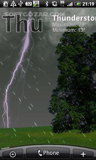 دانلود TrueWeather 3.9 for Android - دانلود صفحه نمایش با موضوع آب و هوا برای اندروید - سافت گذر