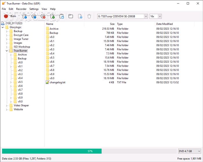 دانلود True Burner 10.4 - دانلود رایت دیسک - سافت گذر
