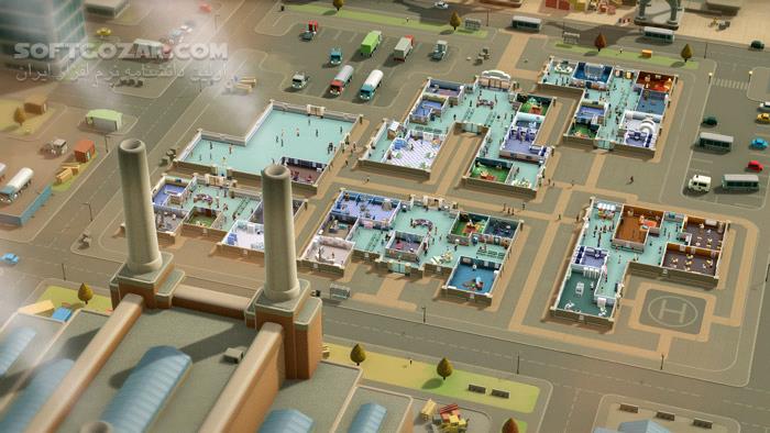دانلود Two Point Hospital: Off the Grid + Updates - دانلود بازی شبیه ساز بیمارستان - سافت گذر