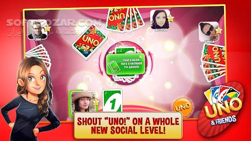 دانلود UNO & Friends 3.3.2 for Android +4.0 - دانلود اونو برای اندروید - سافت گذر