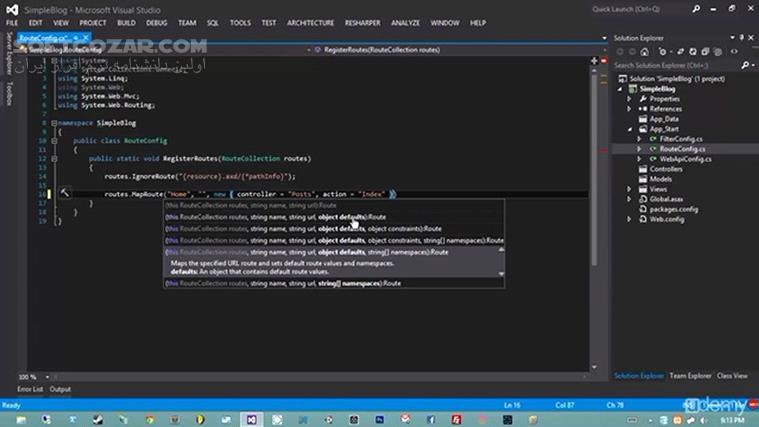 دانلود Udemy - Comprehensive ASP.net MVC - دانلود مرجع کامل و تصویری آموزش ASP.net MVC - سافت گذر