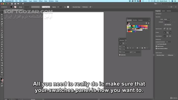 دانلود Udemy - Adobe Illustrator CC - Advanced Training Course - دانلود آموزش ادوبی ایلاستریتور سطح پیشرفته - سافت گذر