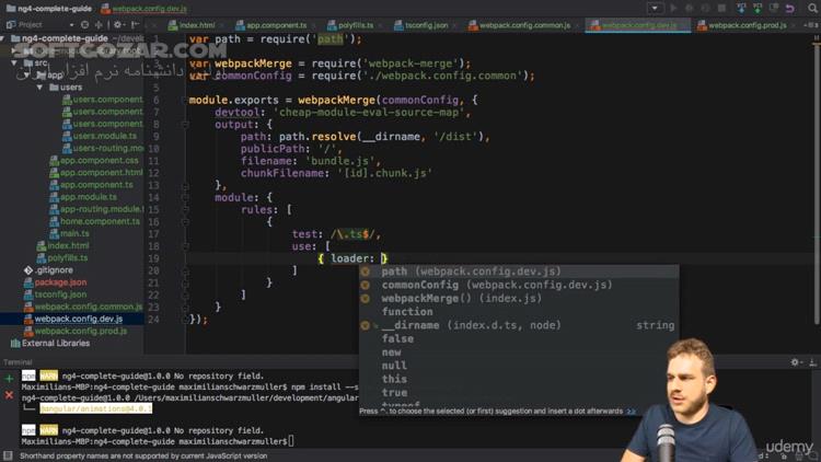 Udemy Angular 7 (formerly Angular 2) The Complete Guide 2019 1 تصاویر نرم افزار  - سافت گذر