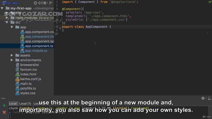 دانلود Udemy - Angular - The Complete Guide (2023 Edition) - دانلود دوره آموزش کامل انگولار - سافت گذر