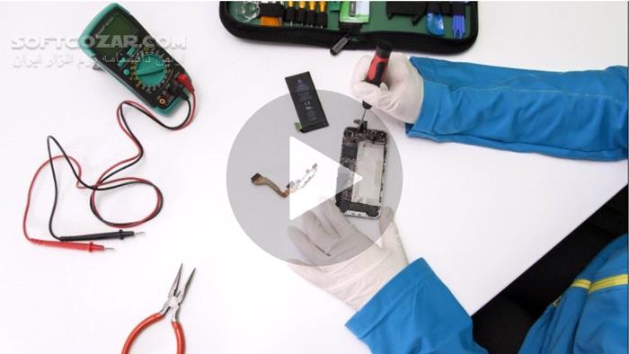 Udemy Cell Phone Repair iPhone 4CDMA (Verizon or Sprint) تصاویر نرم افزار  - سافت گذر