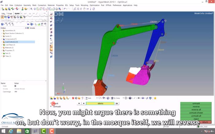 دانلود Udemy - Complete Altair Hypermesh & Optistruct Course - دانلود آموزش هایپرمش - سافت گذر