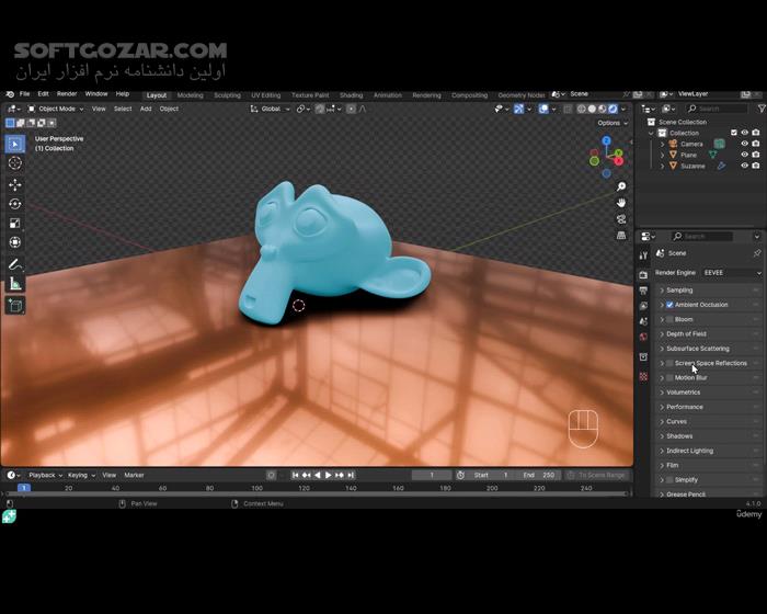 دانلود Complete Blender Creator: Learn 3D Modelling for Beginners - دانلود آموزش بلندر - سافت گذر