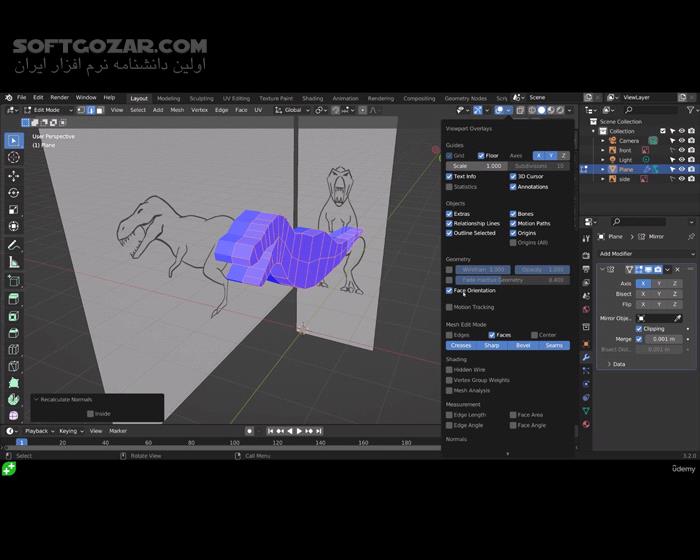 دانلود Complete Blender Creator: Learn 3D Modelling for Beginners - دانلود آموزش بلندر - سافت گذر