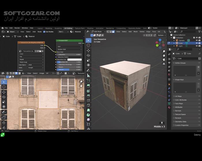 دانلود Complete Blender Creator: Learn 3D Modelling for Beginners - دانلود آموزش بلندر - سافت گذر