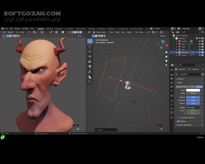 دانلود Complete Blender Creator: Learn 3D Modelling for Beginners - دانلود آموزش بلندر - سافت گذر