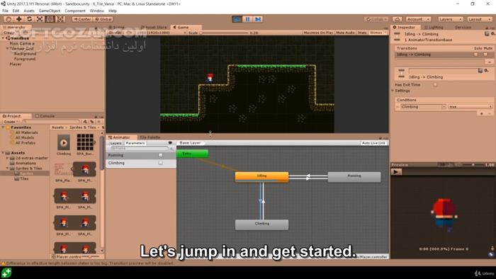 دانلود Udemy - Complete C# Unity Game Developer 2D - 2020/6 - دانلود آموزش ساخت بازی دو بُعدی در یونیتی - سافت گذر