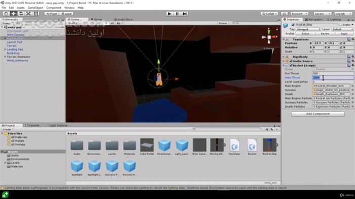 دانلود Udemy - Complete C# Unity Game Developer 3D - 2020/7 - دانلود آموزش ساخت بازی سه بُعدی در یونیتی - سافت گذر