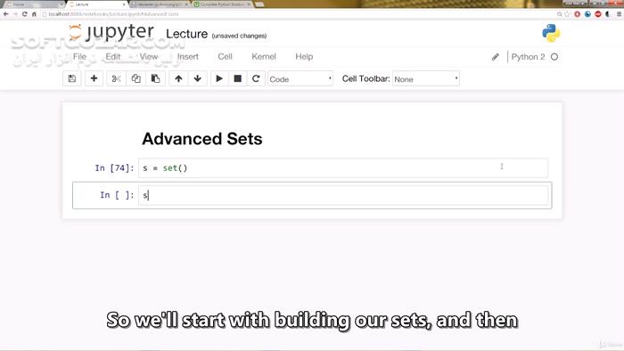 Udemy 2022 Complete Python Bootcamp From Zero to Hero in Python تصاویر نرم افزار  - سافت گذر
