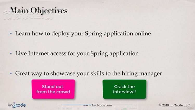 دانلود Udemy - Deploy Java Spring Apps Online to Amazon Cloud (AWS) - دانلود فریم ورک اسپرینگ در جاوا - سافت گذر