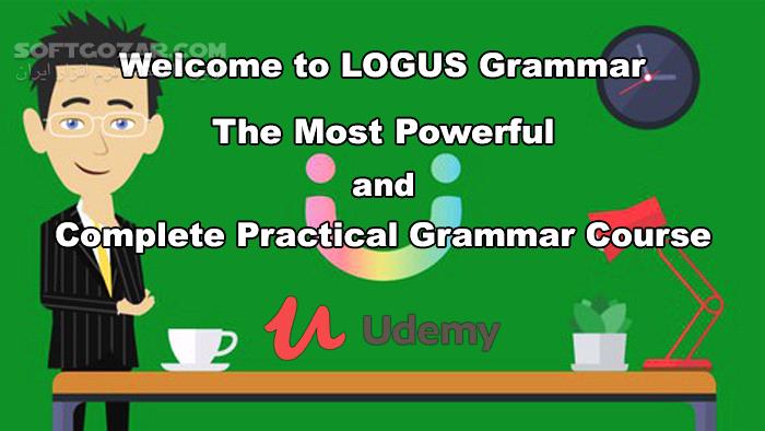 Udemy Full English Grammar Course English Grammar from A to Z تصاویر نرم افزار  - سافت گذر
