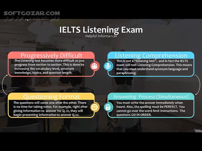 دانلود IELTS Band 7+ Complete Prep Course - دانلود دوره آموزش کامل آیلتس - سافت گذر