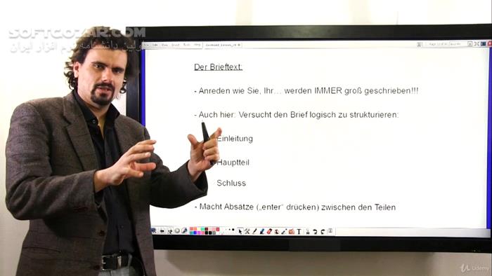 Udemy Learn German Language German Course Upper Intermediate تصاویر نرم افزار  - سافت گذر